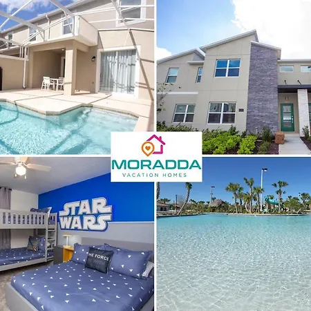 Private Pool Home W/ Big Screen +Free Waterpark 25